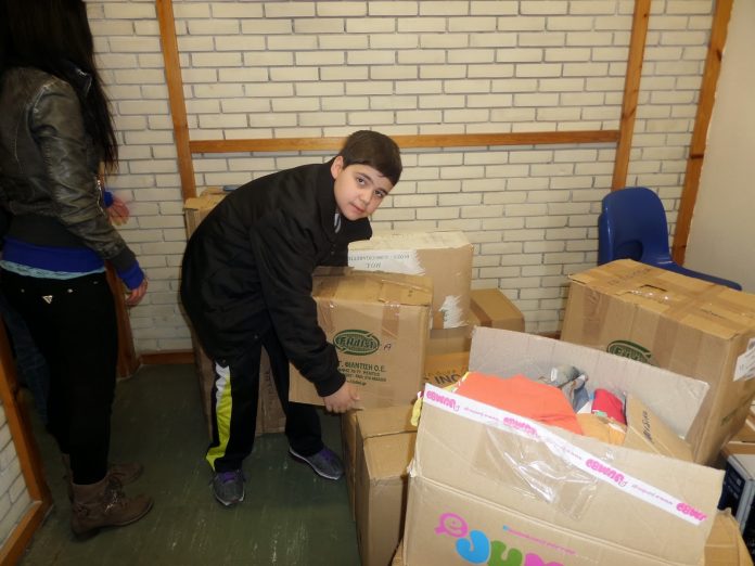 Ο Σύλλογος “ΑΙΓΕΑΣ” στέλνει τα πρώτα του πράγματα στήν Πάτμο μας!