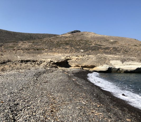 Ολοκλήρωση καθαρισμού παραλίας Γιωνή