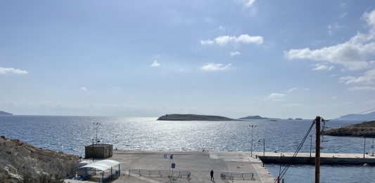 Τοποθέτηση LIVE WEB CAM στο λιμάνι Ψάθη της Κιμώλου!